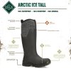 Buty Stajenne Zimowe Muck Boot Arctic ICE Tall-Women - czarny / szary